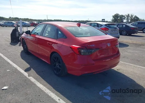 2024 Honda Civic Sport z USA, uszkodzony, nr VIN 2HGFE2F52RH543824